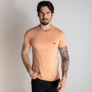 Imagem de Camiseta Acostamento Wolf Rosa Claro-Masculino