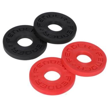 Imagem de Trava Para Correia Fender Strap Blocks com 2 Pares, STRAP BLOCKS BLACK