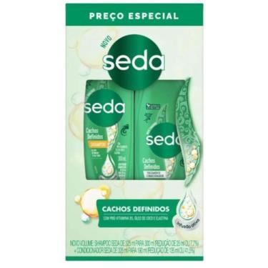 Imagem de Kit Seda Shampoo 300Ml+ Condicionador 190Ml Cachos Definidos
