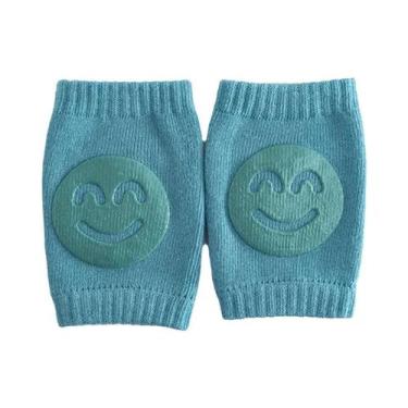 Imagem de Meias De Bebê Recém-Nascido Com Rosto Sorridente E Protetores De Cotov