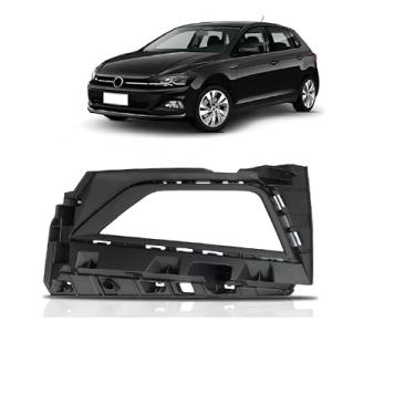 Imagem de Moldura Farol Milha Polo Virtus 2018 2019 2020 Com Furo Direito