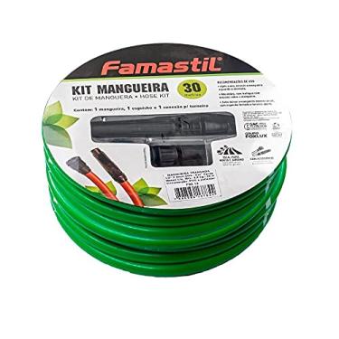 Imagem de Famastil Mangueira Kit Jardim Lisa Verde 30M