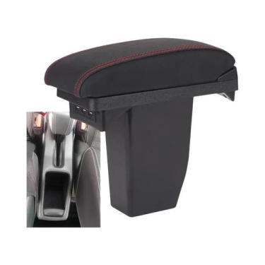 Imagem de Caixa De Armazenamento Central Para Peugeot 2008, Apoio De Braço Com U