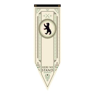 Imagem de Bandeira Flâmula Com Brasão Casa Mormont Game Of Thrones