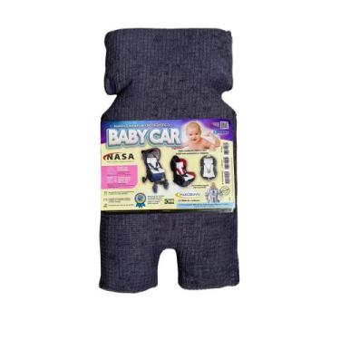 Imagem de Almofada Para Carrinho de Passeio - MarcByan, Cinza