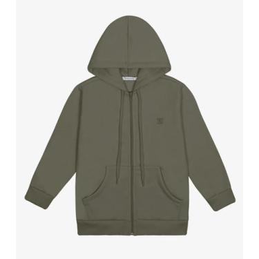 Imagem de Jaqueta Infantil Com Capuz Trick Nick Verde, 14, Verde