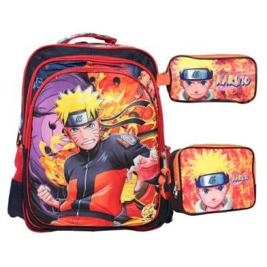 Imagem de Kit Mochila Infantil Com Lancheira Térmica Menino Creche - Plike