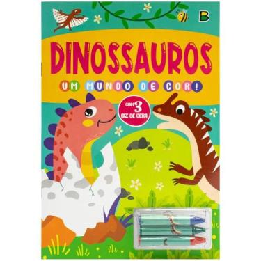 Imagem de Livro - Um mundo de cor! Dinossauros