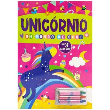 Imagem de Livro - Um mundo de cor! Unicórnio