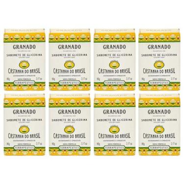 Imagem de Kit Sabonete em Barra Granado de Glicerina Castanha do Brasil 90g Terr