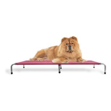 Imagem de Cama Para Cachorro Pets Suspensa Grande Tamanho G Rosa - Pet Best Solu