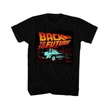 Imagem de Camiseta Masculina Vintage Com Estampa De Carro Do Filme Regresso Ao F