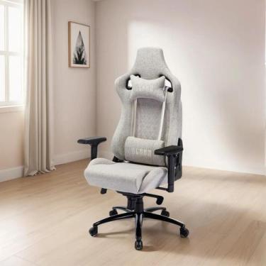 Imagem de Cadeira gamer heavy duty silver - clanm