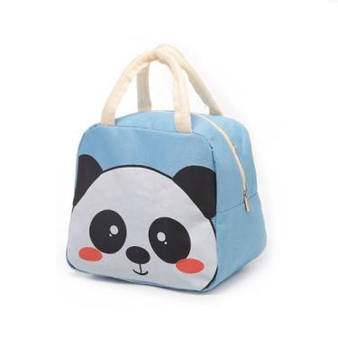 Imagem de Lancheira Cute Panda Anime Oxford Cloth 21x14x19cm - Yiweisai