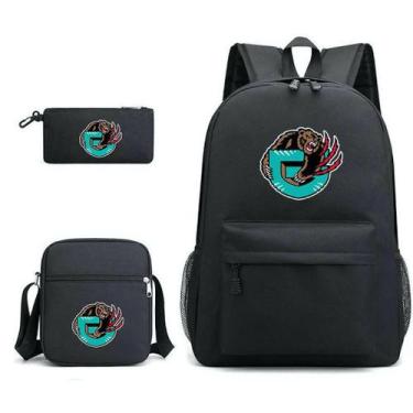 Imagem de Conjunto de mochilas escolares Basketball Star Memphis Grizzlies, 3 un