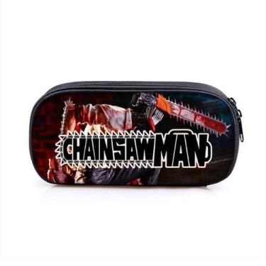 Imagem de Estojo de lápis Cartoon Anime Chainsaws Mans Large Capacity - yiweisai
