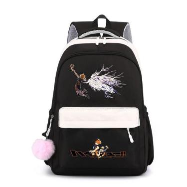 Imagem de Mochila escolar Haikyuus Hinatas Shoyos Anime para escola - Yiweisai