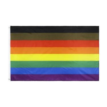 Imagem de Tapeçaria para pendurar na parede Phillys Gays Flag Art Anime 150x90cm