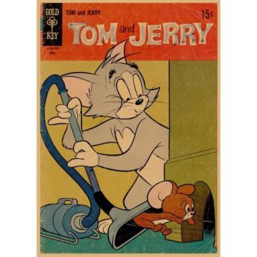 Imagem de Pôster Tom e Jerry Anime Art 30x42cm Papel 150g - yiweisai