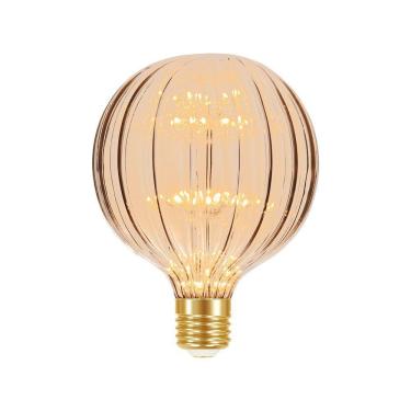 Imagem de Lâmpada Led Taschibra Vintage Fireworks G125 E27 Bivolt 2200k Amarelo âmbar