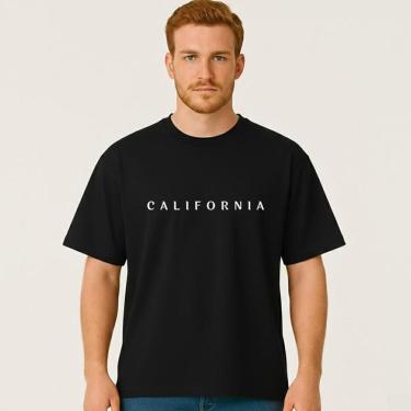 Imagem de Camiseta Oversized Masculina California Horizon Exclusiva Algodão Premium-Masculino
