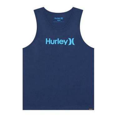 Imagem de Regata Hurley HYTS070175 O&O Solid - Marinho-Masculino