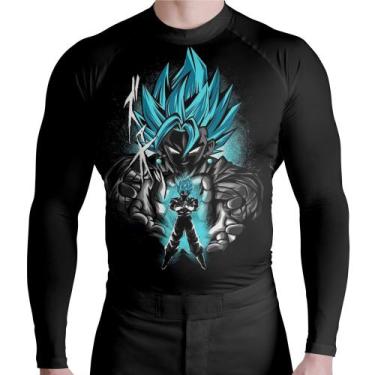 Imagem de Rash Guard Super Sayajin Blue - Atlética, GG
