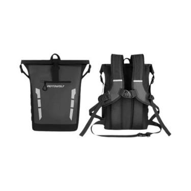 Imagem de Mochila Impermeável Para Motocicleta 20L Grande Capacidade Casual Refl