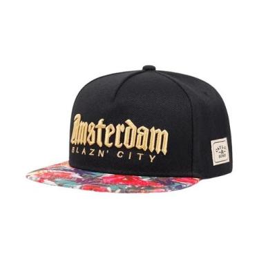 Imagem de Boné De Beisebol Unissex Com Aba Reta, Estilo Hip Hop, Para Lazer Ao A