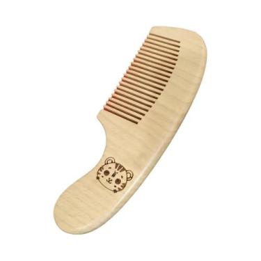 Imagem de Conjunto De Escova E Pente Para Bebê Recém-Nascido 3 Peças Com Gravaçã