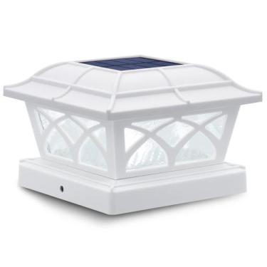 Imagem de Solar Post Cap Light SideInlar 8 LED 2 modos de vidro - SIEDiNLAR