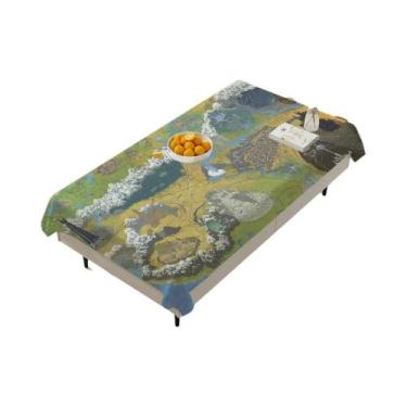 Imagem de Toalha De Mesa Retangular Impermeável E Anti-manchas L-Lords Game Ring
