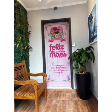 Imagem de Capa Porta Para Decoração Dia Das Mães Tecido 0,87x2,23 Mod3 - Fantasi