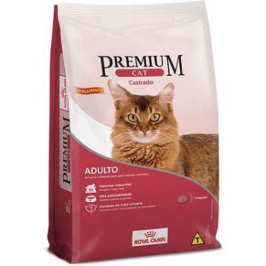 Imagem de Ração Royal Canin Premium Cat Castrado Gatos Adultos 10,1Kg