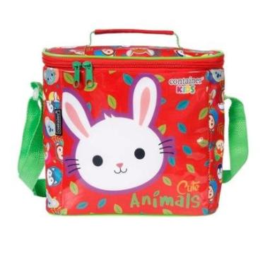 Imagem de Lancheira Térmica Coelho Infantil Escolar Animais Container Kids Dermiwil-Unissex