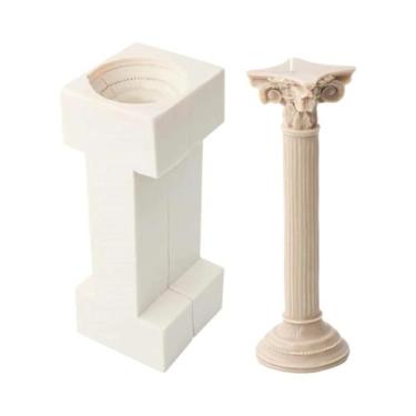 Imagem de Molde De Silicone Para Vela Em Coluna Romana 3D DIY Estátua De Vênus A