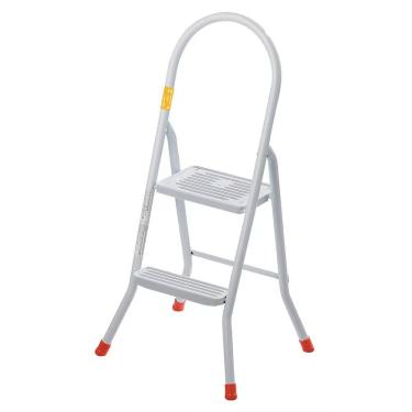 Imagem de Escada Doméstica Maxiutil 2 Degraus para Uso Residencial com Estrutura Forte e Estável...