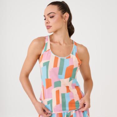 Imagem de Regata Basica Estampa Poliamida Soft Donna Carioca-Feminino