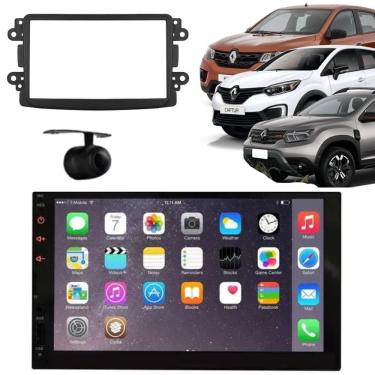 Imagem de Central Multimídia Automotiva 2 Din MP5 Player 7 Polegadas Touch Screen Bluetooth USB A...