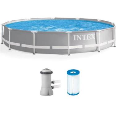 Imagem de Piscina Intex Prism Frame 6503L Estrutural Com Filtro 127v