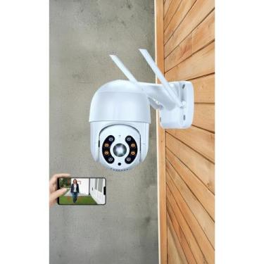 Imagem de Câmera Segurança Externa Full HD 1080p Wi-Fi Visão Noturna - Congratul