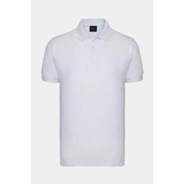 Imagem de Polo Aramis Manga Curta Malha Pontilhada Branco-Masculino