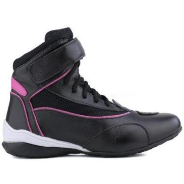 Imagem de tênis academia fitness feminino couro cano curto resistente-Feminino