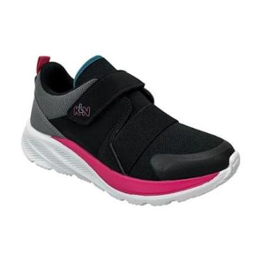 Imagem de Tênis Klin Flow Infantil 387005 Preto/Pink-Unissex