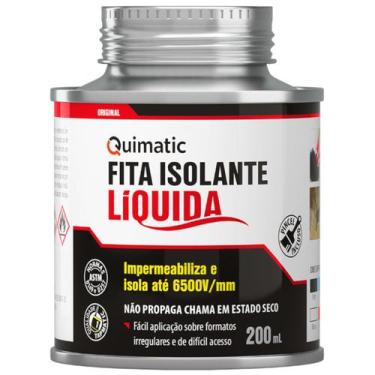 Imagem de Fita Isolante Líquida Vermelha 200ml - BH1 - TAPMATIC