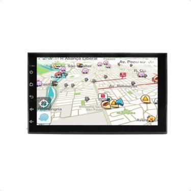 Imagem de Central Multimídia 2 DIN Android 7 Polegadas Full Touch Espelhamento G