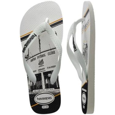 Imagem de Havaianas t times sant, branco/branco, 41/42