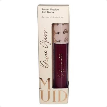 Imagem de Batom Liquido Soft Matte Diva Gior Autêntica 4ml Conforto Longa Duraçã