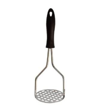 Imagem de Amassador de Batata e Legumes Manual Aço Inox Cabo Plástico - TOP UTIL