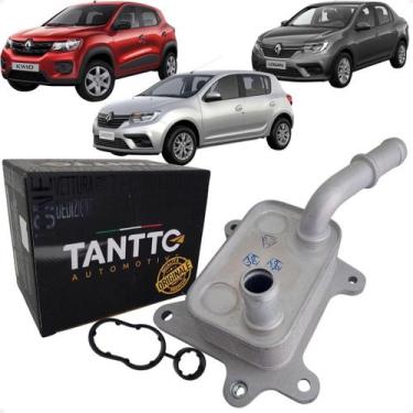 Imagem de Resfriador Trocador Calor Óleo Tantto Kwid Logan Sandero 1.0 12v 3cil 